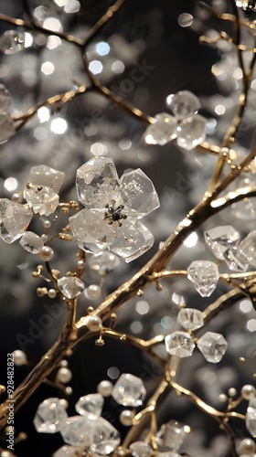 Prosperity as a garden of crystal trees