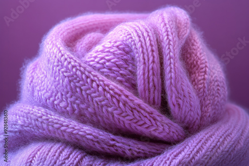A thermal blanket, isolated on a pastel lavender background, capturing the importance of staying warm in cold conditions,