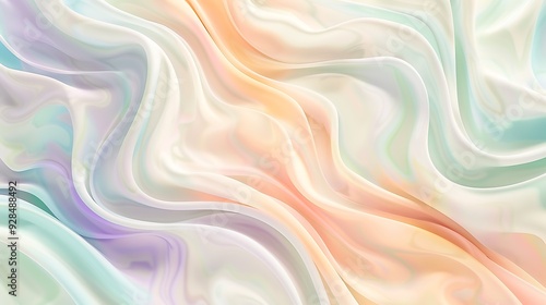 abstract colorful background with waves swirling  marble pastel colors