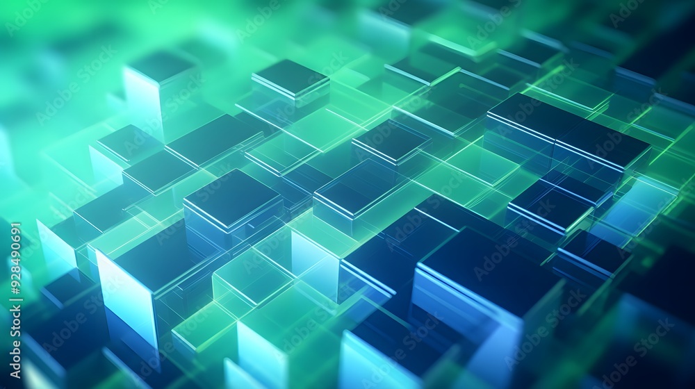 3d rendering of mind green and blue abstract geometric background. Scene for advertising, technology, showcase, banner, game, sport, cosmetic, business, metaverse. Sci-Fi Illustration. Product display 3d rendering of mind green and blue abstract geometric background. Scene for advertising, technology, showcase, banner, game, sport, cosmetic, business, metaverse. Sci-Fi Illustration. Product display