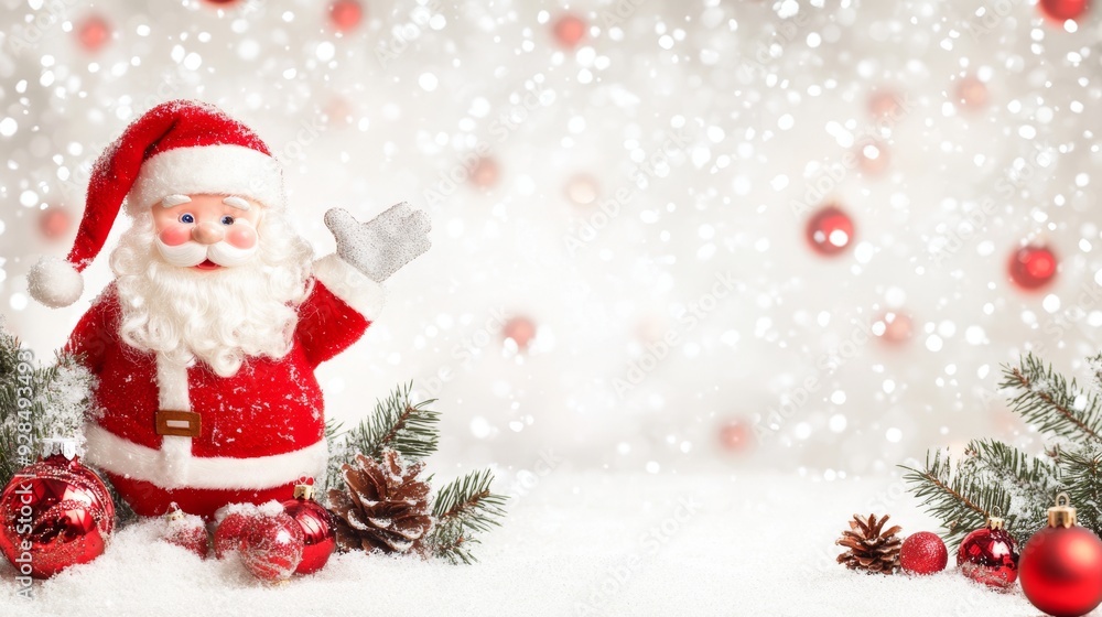Fototapeta premium Christmas Santa Claus