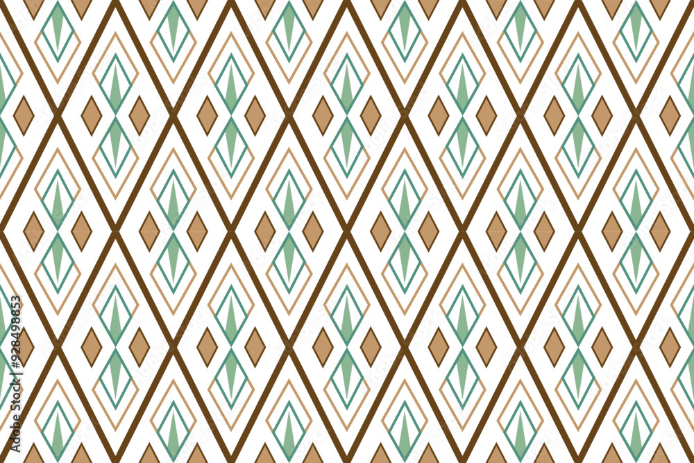 Seamless geometric pattern with hexagon grid line, modern triangle repeats background vector. Seamless geometric pattern with hexagon grid line, modern triangle repeats background vector.
