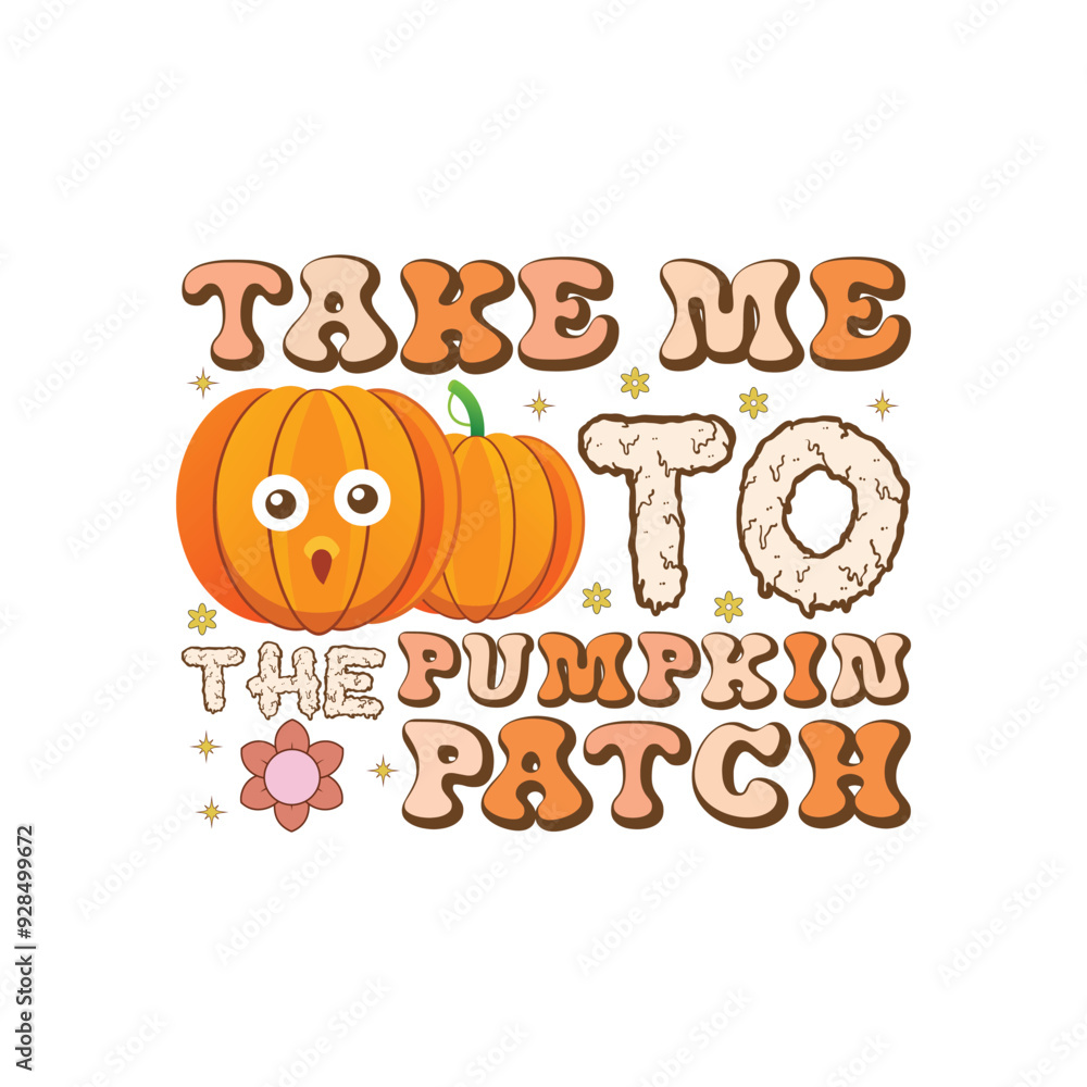 Take Me To The Pumpkin Patch - Funny Halloween shirt design vector, Retro Halloween illustration, Quotes Halloween Typography T-shirt Design
Take Me To The Pumpkin Patch - Funny Halloween shirt design vector, Retro Halloween illustration, Quotes Halloween Typography T-shirt Design