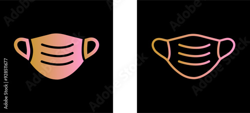 Face Mask Vector Icon