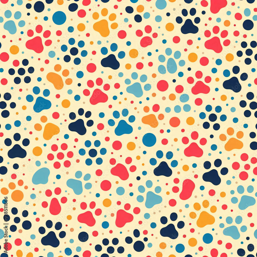 seamless background with circles seamless background with circles
