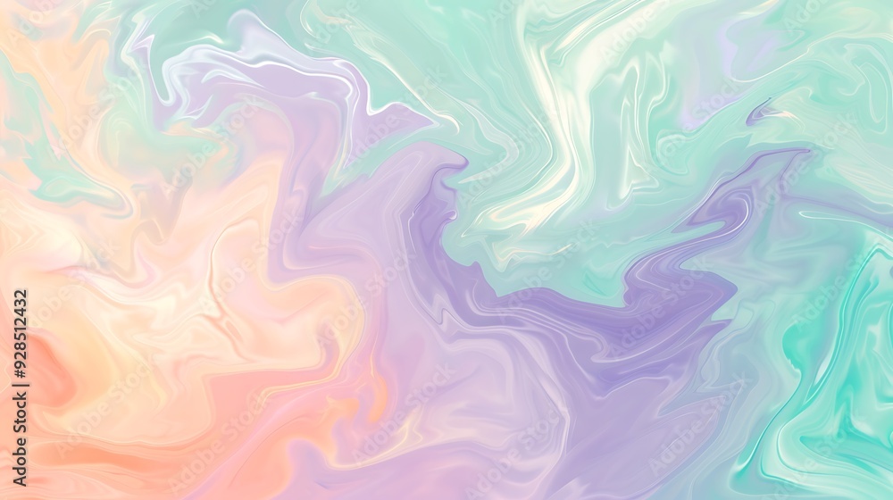 abstract colorful background with waves swirling marble pastel colors abstract colorful background with waves swirling marble pastel colors