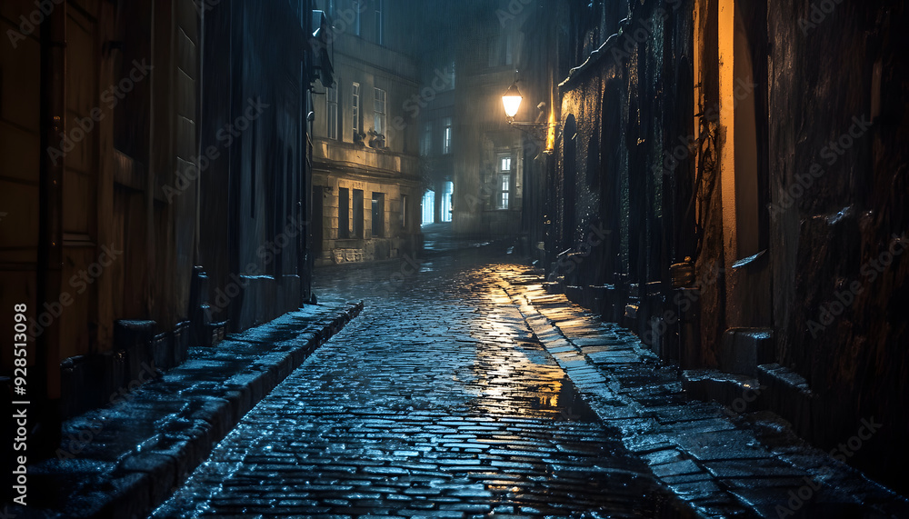 rainy day scene wallpaper