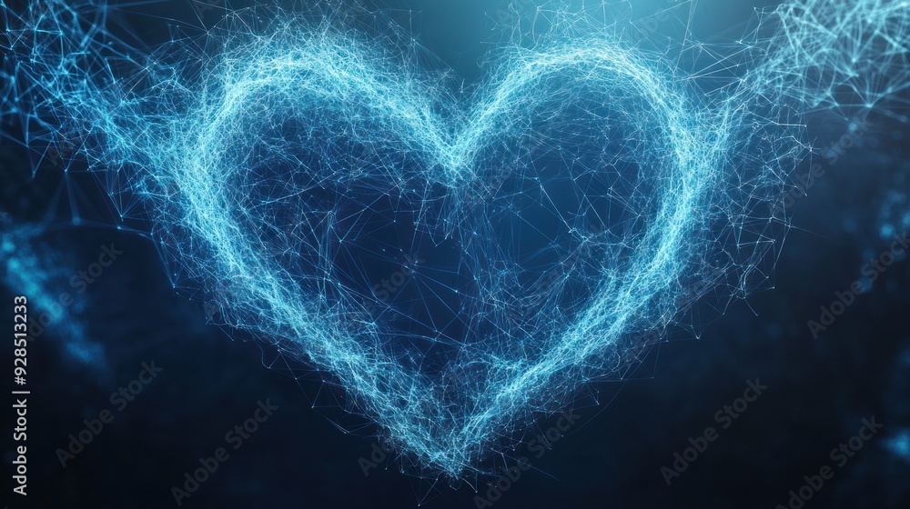Abstract Digital Heart Abstract Digital Heart
