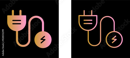 Electric Current Vector Icon