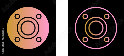 Flange Vector Icon
