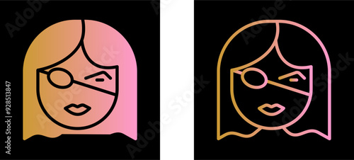 Eye Patch Vector Icon