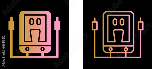 Voltmeter Vector Icon