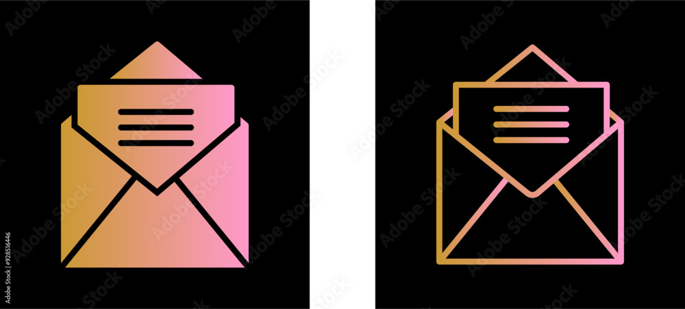 Letter Vector Icon Letter Vector Icon