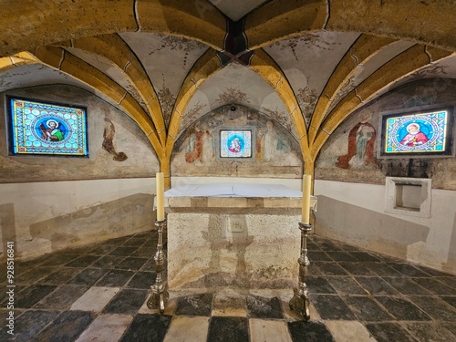 Obraz na płótnie Maria Wörth Kärnten w salonie
