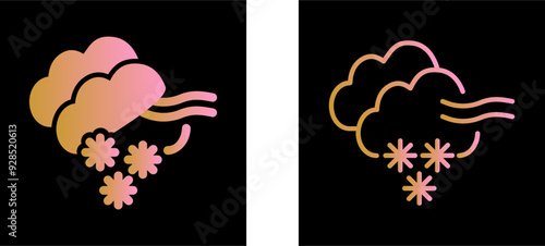 Blizzard Vector Icon