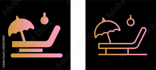 Beach Vector Icon