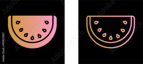 Watermelon Vector Icon