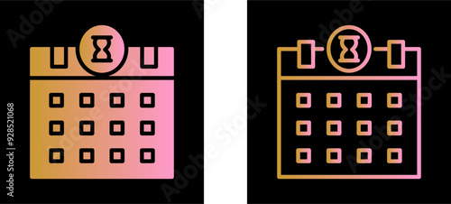 Scheduled Vector Icon