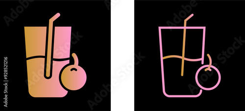 Juice Vector Icon