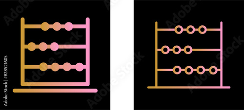 Abacus Vector Icon