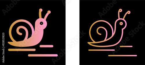 Snail Vector Icon