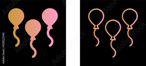 Balloon Vector Icon
