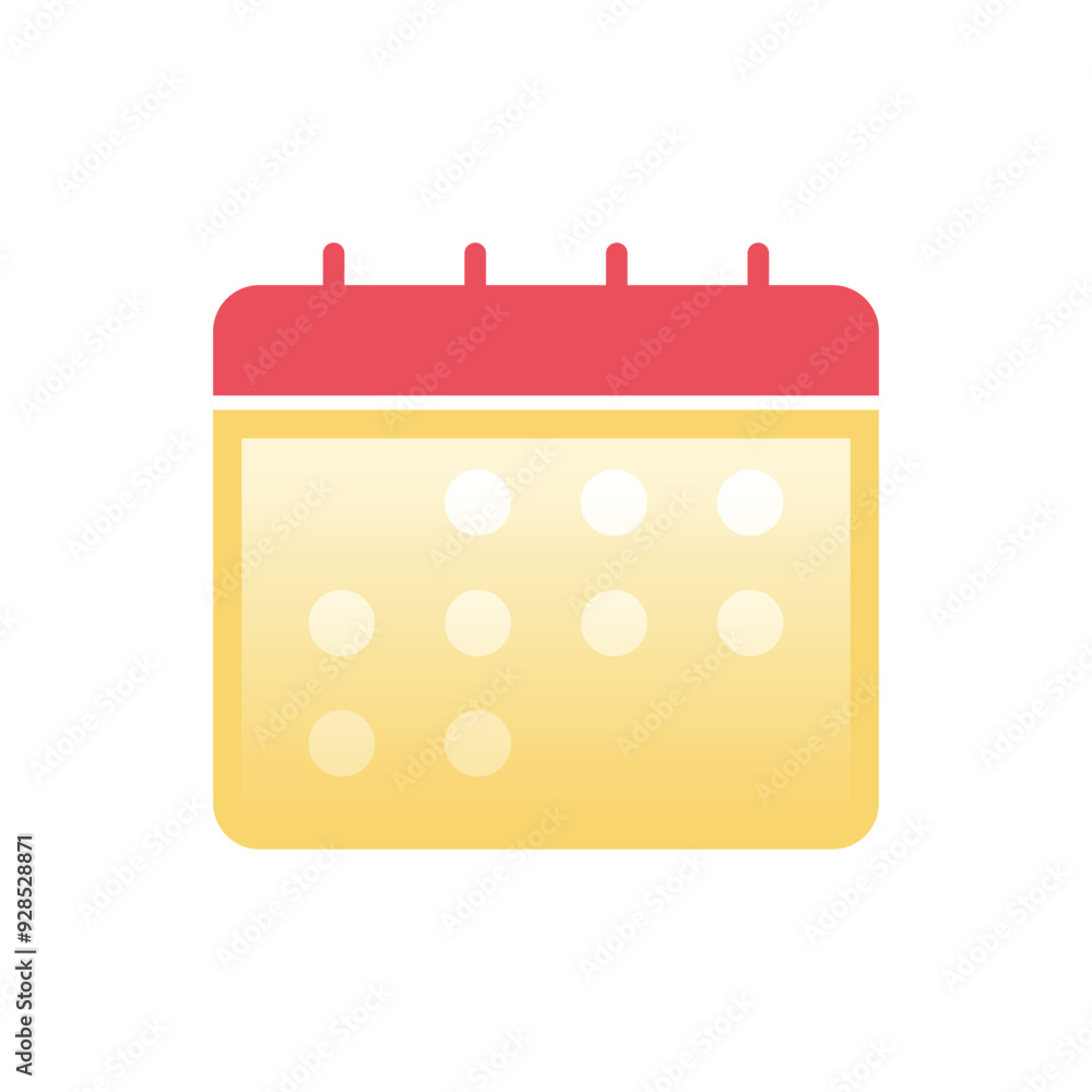 Calendar vector icon Calendar vector icon