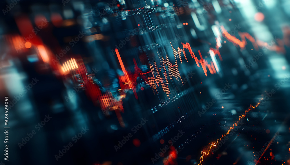 Volatility in the stock market reflected by wild fluctuations, ultra-realistic, high resolution, Volatility in the stock market reflected by wild fluctuations, ultra-realistic, high resolution,