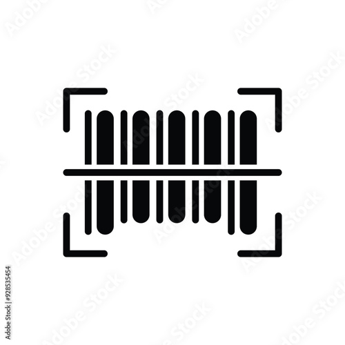 Barcode vector icon