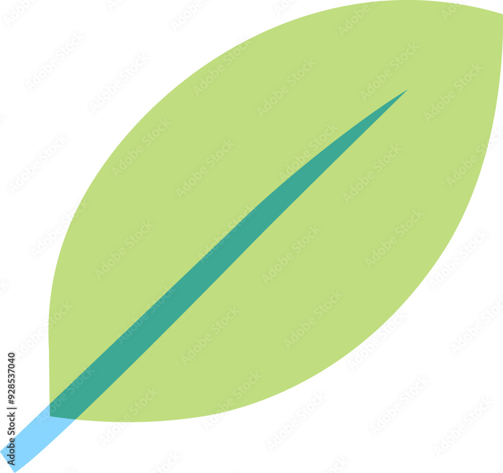 Leaf icon. Hand drawn style. Leaf icon. Hand drawn style.