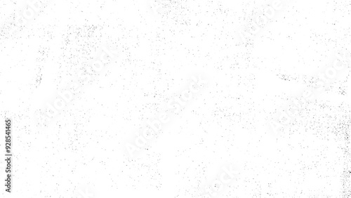 Black grunge detailed background. Black texture overlay Dust grainy texture on white background. Vector illustration.