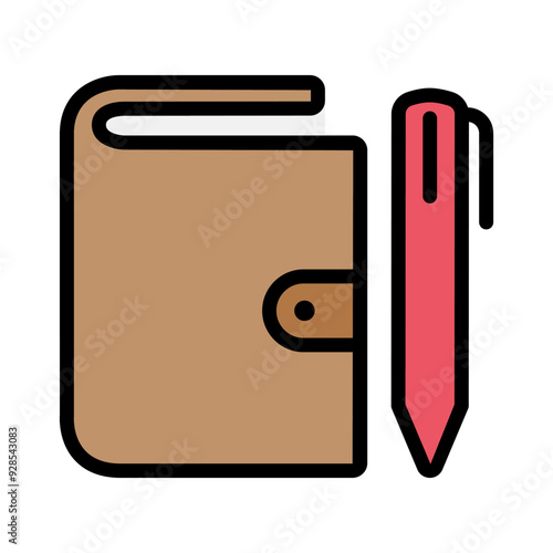 Dairy book icon