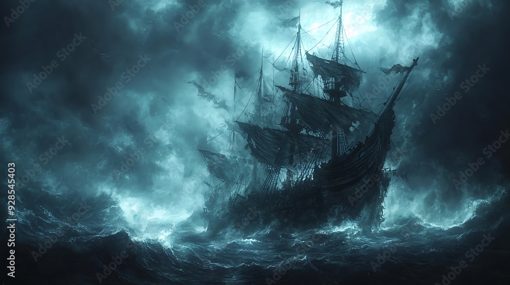 a spectral shipwreck a spectral shipwreck