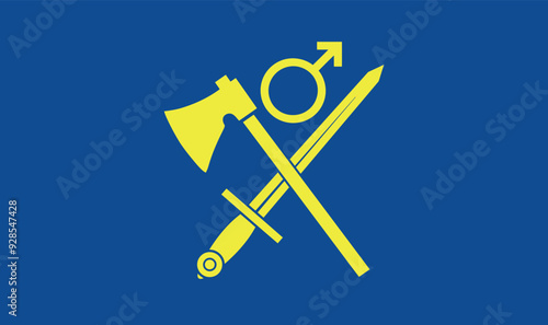 The of a flag Vansbro