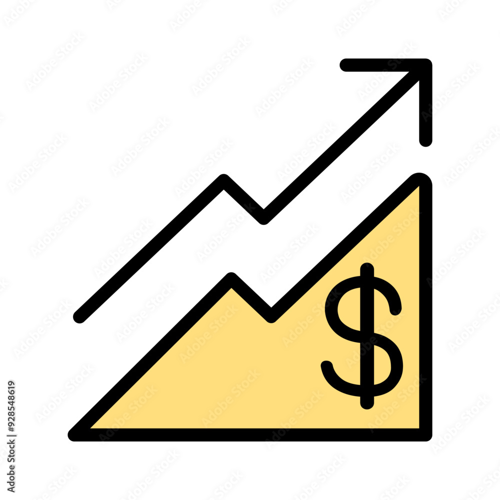 Stock market icon Stock market icon