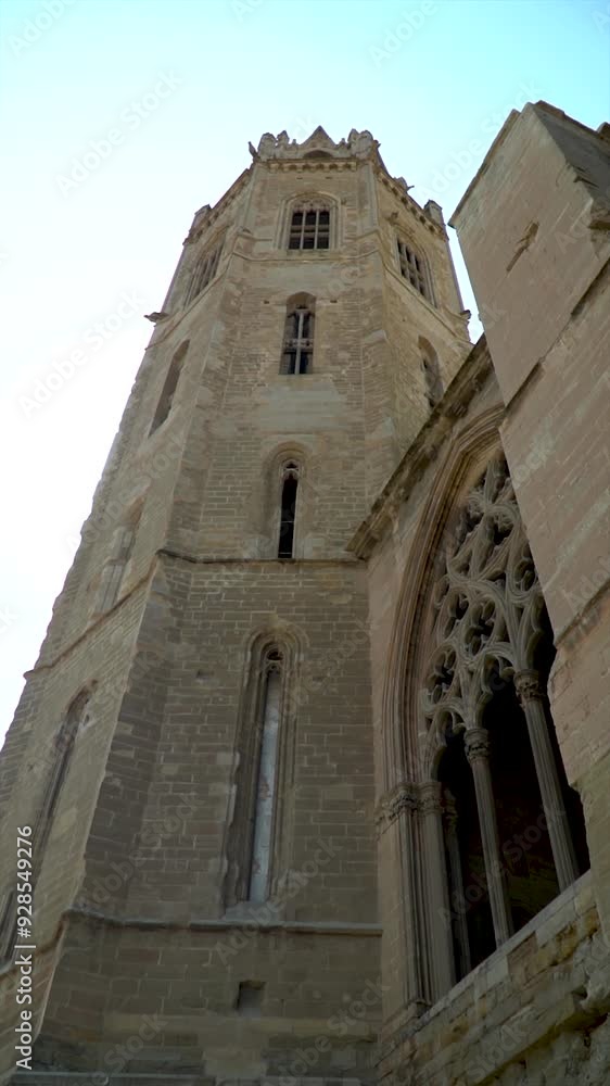 Medieval cathedral in Lleida, Cataluña (Spain) Medieval cathedral in Lleida, Cataluña (Spain)