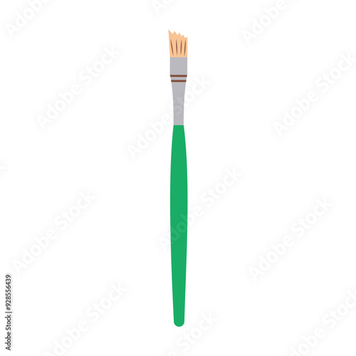 Artist's brush. Paint brush icon.