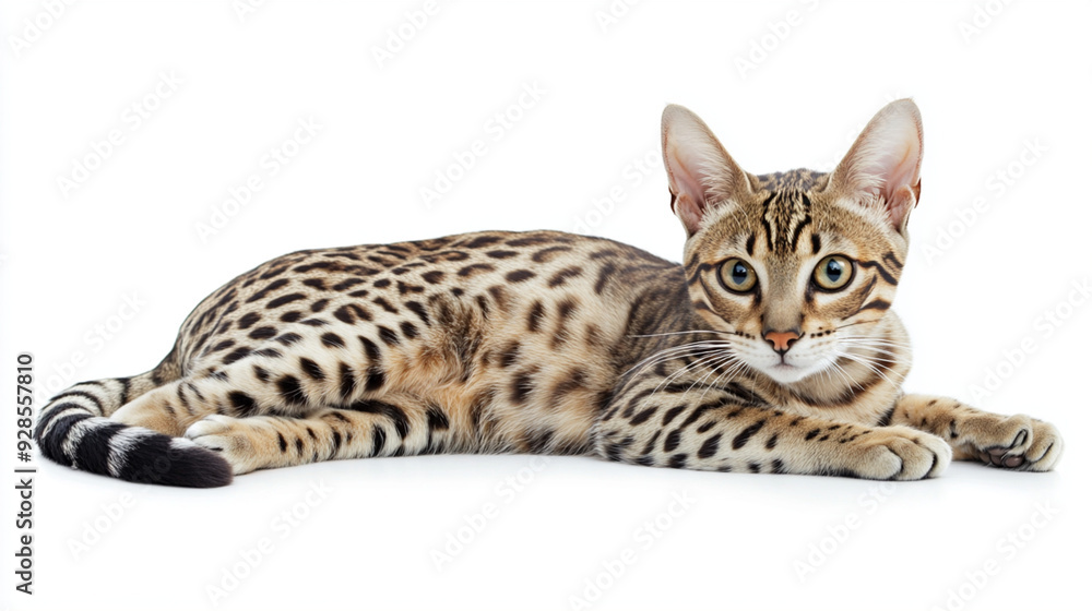 Obraz premium Bengal cat isolated