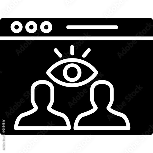 Visualization Vector Icon Design