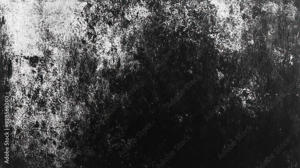 Obraz premium White and Black Abstract Texture with Specks of Color