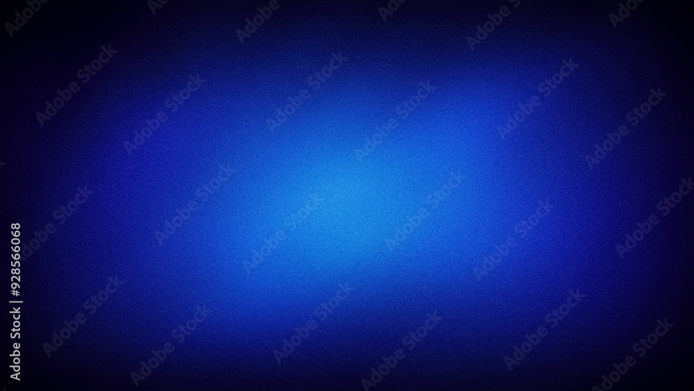 Fototapeta premium Vibrant blue gradient with a grainy texture, ideal for creating dynamic and modern backgrounds, banners, and wallpapers. Perfect for digital and creative projects