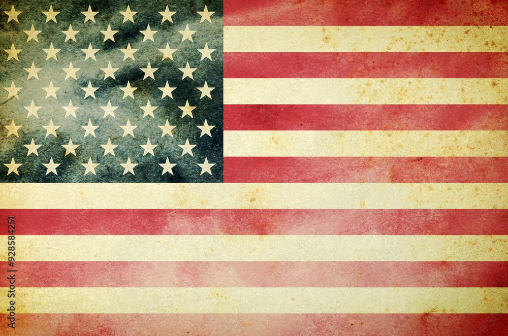 Grunge USA Flag background texture Grunge USA Flag background texture