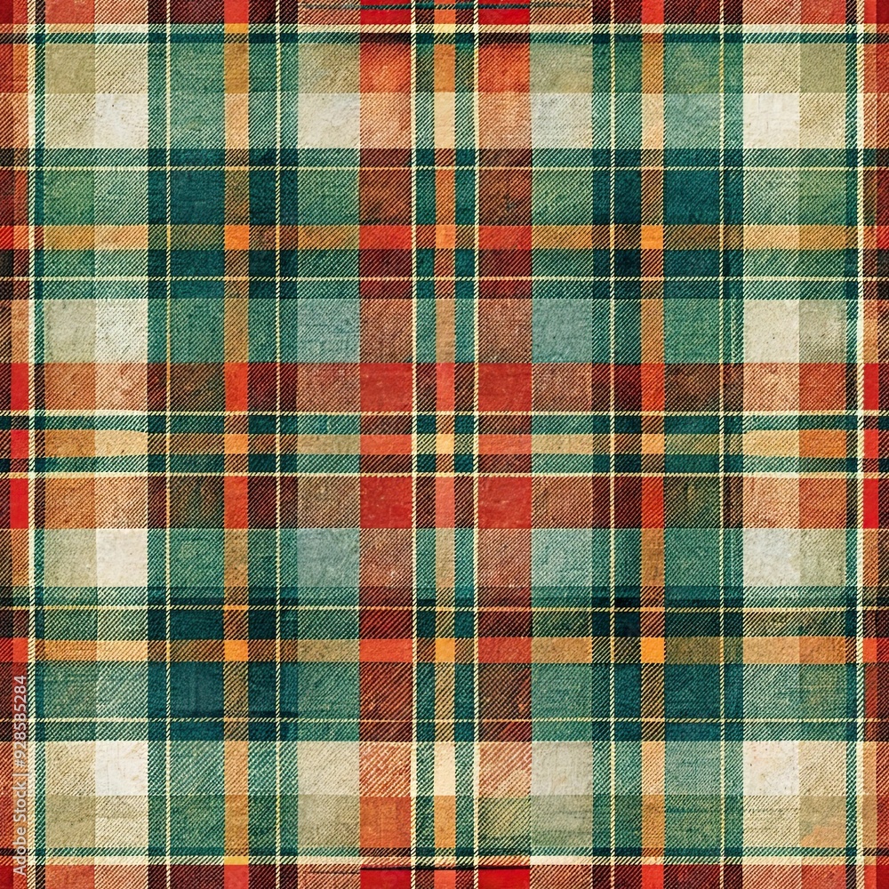 Scott Tartan Plaid Seamless Pattern Scott Tartan Plaid Seamless Pattern