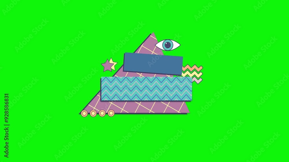 Colorful Pop Art Shapes in Comic Style – Cartoon Bubble Explosions for Text and Comic Smoke Animation on Green Screen Colorful Pop Art Shapes in Comic Style – Cartoon Bubble Explosions for Text and Comic Smoke Animation on Green Screen