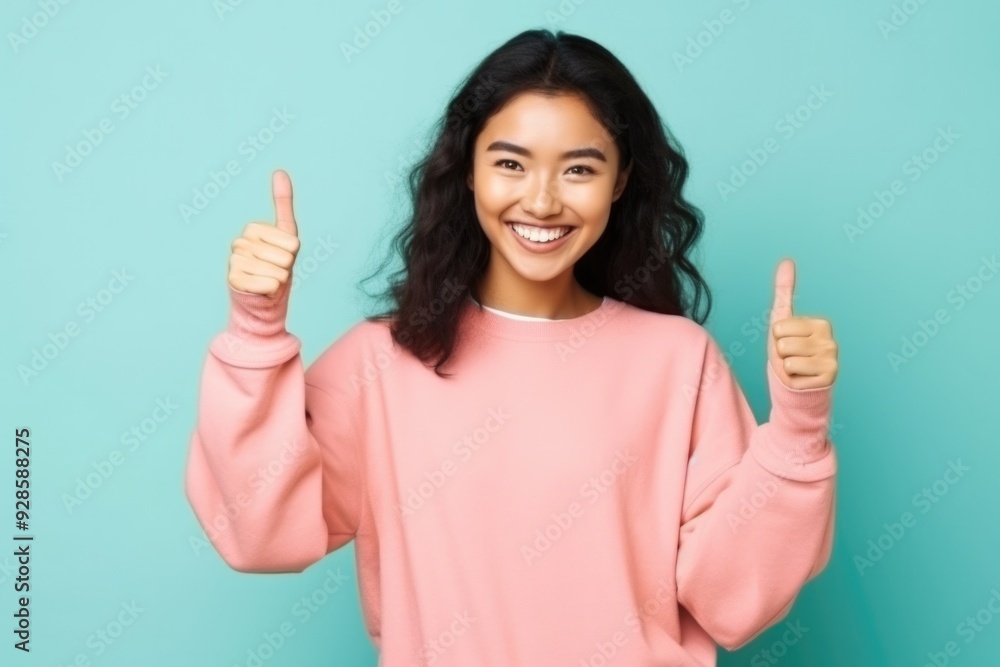 satisfaction and okay sign concept satisfaction and okay sign concept