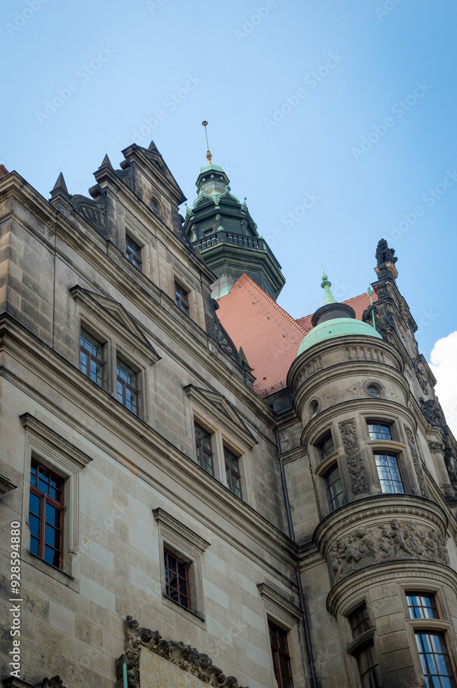 Obraz premium Germany city architecture Dresden summer