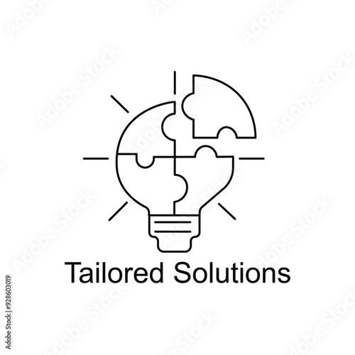 Tailored Solutions in Electronic Engineering icon with editable stroke.