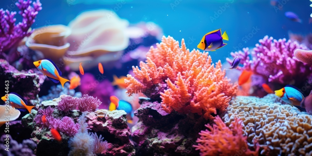 Obraz premium Vibrant Underwater World