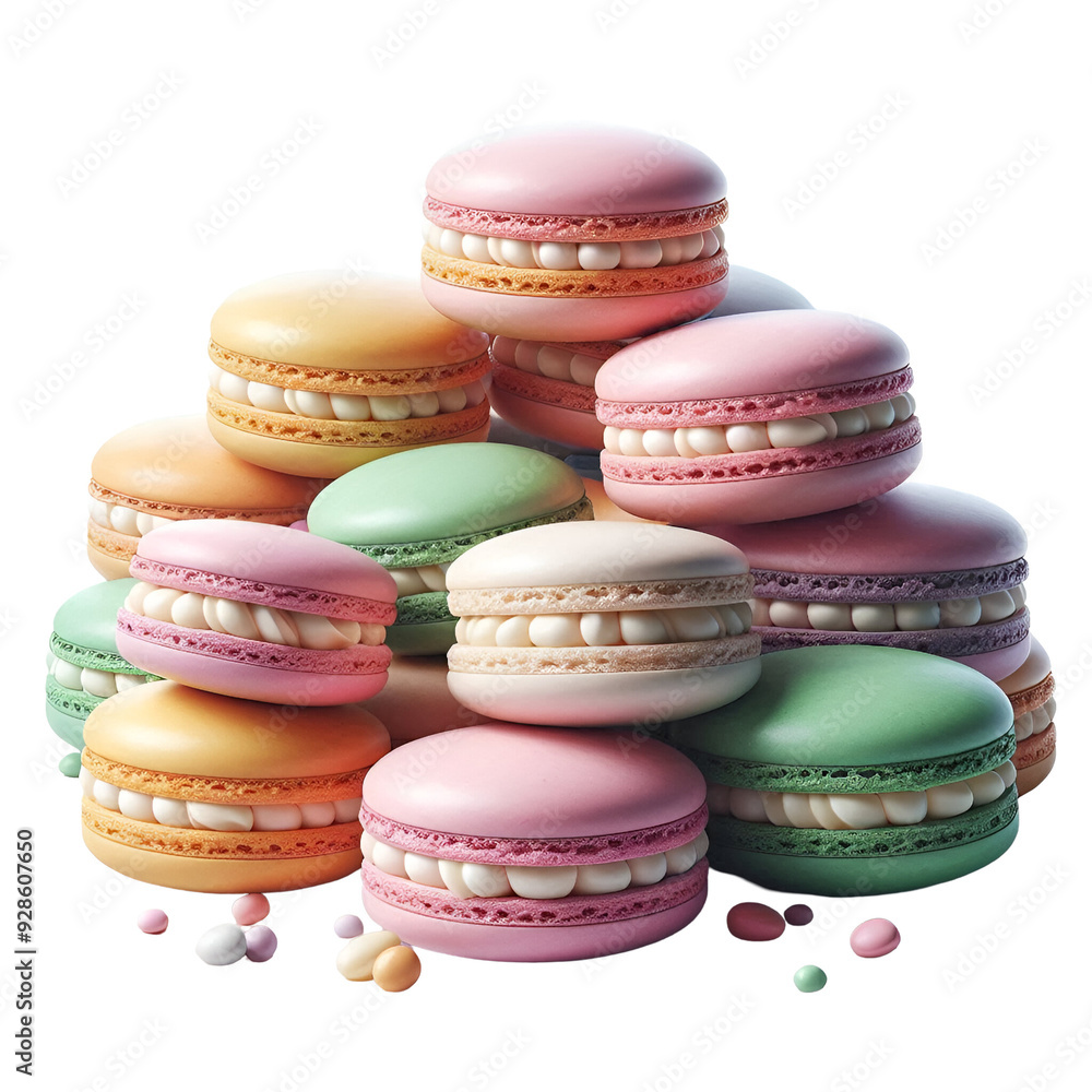 Obraz premium French Macarons