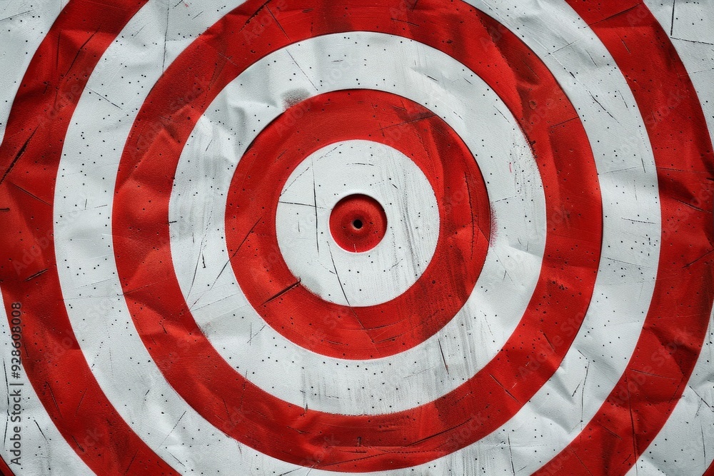 circle target, white and red colors circle target, white and red colors